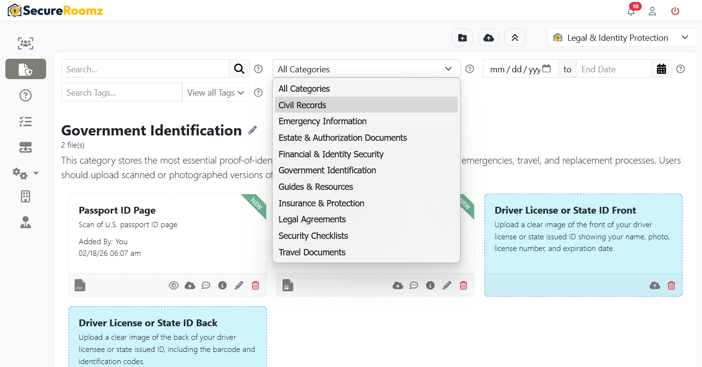 File Categories