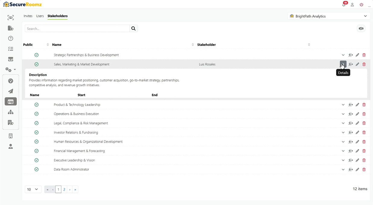 Step 6: Assign Stakeholder Responsibilities