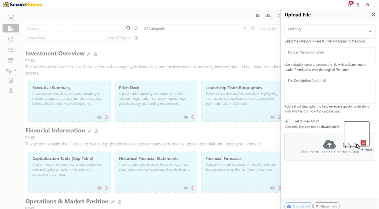 Step 5: Upload Your Documents